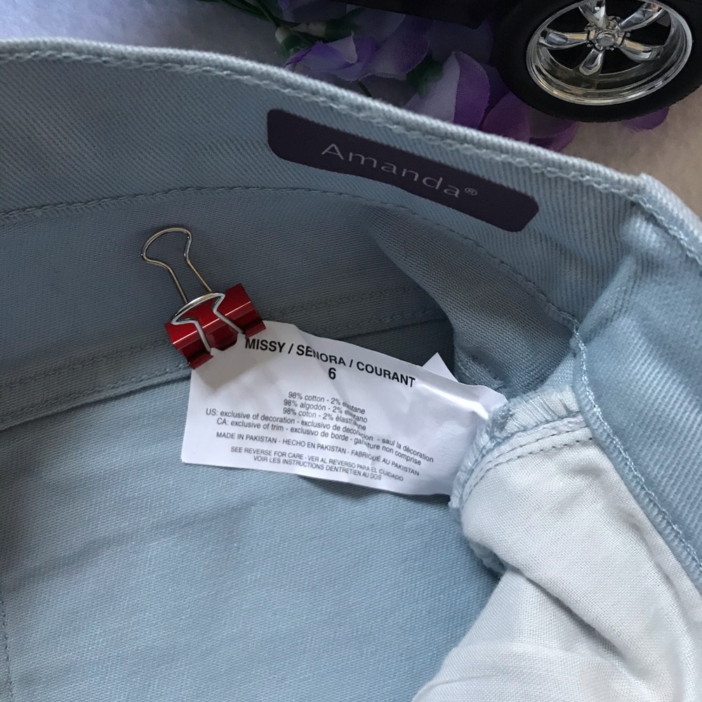 Gloria Vanderbilt NWOT Amanda Slimming Jeans 12 - Picture 7 of 7